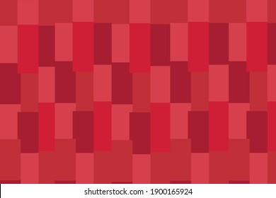 roter Rechteck auf rotem Hintergrund