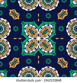 Print for a scarf, shawl, headscarf, bandana, hijab and other textiles. Simple trendy design with abstract oriental ornaments. 