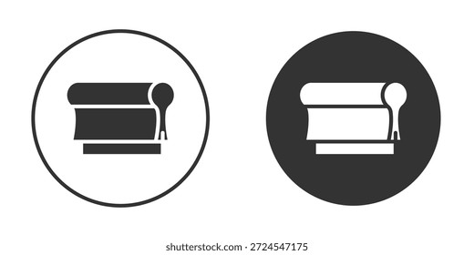 Diseños de Vector de Clipart de iconos de pantalla de impresión para proyectos gráficos