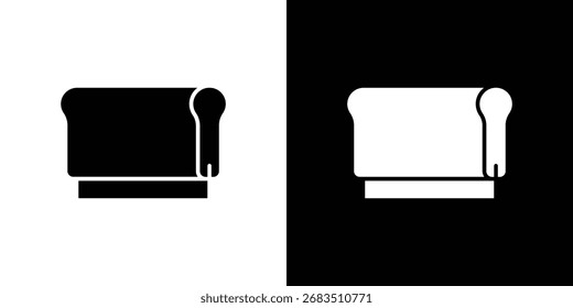 Colección de icono de pantalla de impresión. Ilustración plana de icono de Vector