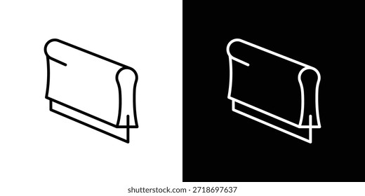 Print screen icon logo element. Vector illustration. EPS10