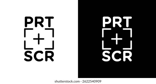 Icono de pantalla de impresión Ilustración vectorial EPS
