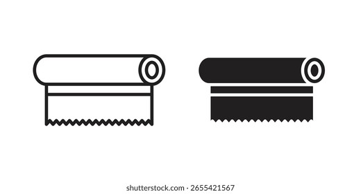 Print screen icon vector, solid illustration, pictogram isolated color editable