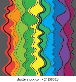 Print seamless stripe background 