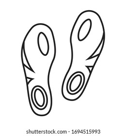 Print of shoe vector icon.Outline vector icon isolated on white background print of shoe .