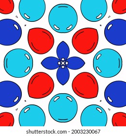 Print for silk scarves, headscarves, bandanas, hijabs, shawls and other textiles. Square design for printing on fabric. 