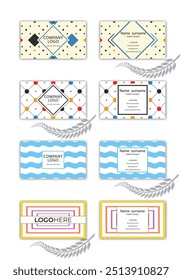 Imprimir um conjunto simples de cartões de visita.