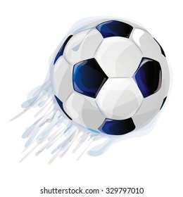 print with soccer ball
