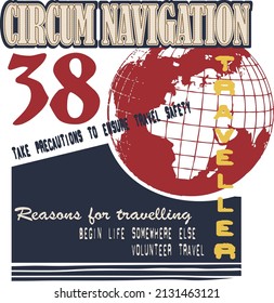 Print for tee shirt. Graphic design.