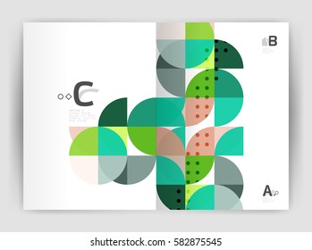 Print template modern elegant background triangle annual report. Vector design for workflow layout, diagram, number options or web design