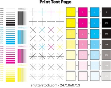 print test separation offset digital