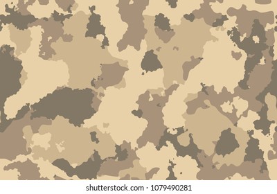 Print texture military camouflage repeats seamless army hunting brown mud sand