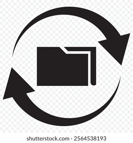 Print Transfer arrows icon set. compare or exchange vector symbol. swap, flip or change sign. two way data trade icon. eps 10.