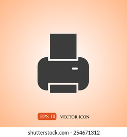 Print vector icon