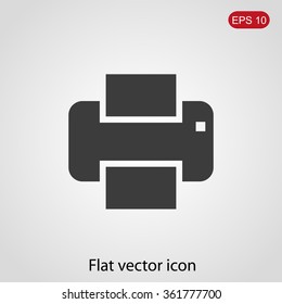 Print vector icon