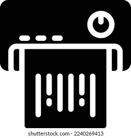 Print-Vektorgrafik auf transparentem Hintergrund. Hochwertige Symbole. Glyphen Vektorsymbole für Konzept und Grafikdesign. 
