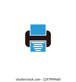 print vector logo
