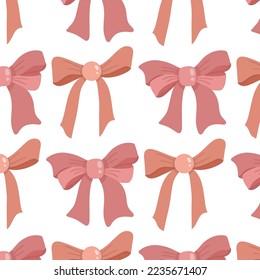 Print. Vintage bow. Vector illustration. Freehand drawing for your design