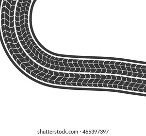 print wheel tire shape black icon. Isolated and flat illustration. Vector graphic