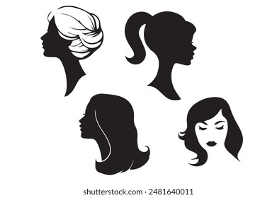 Imprimir Imagen e ícono de Vector para mujer