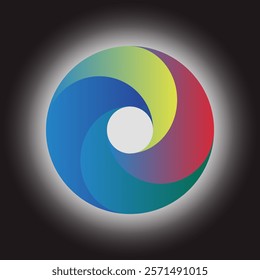 Print, yang, yin, symbol, icon, sign, ying, zen, illustration, cd, logo, vector, design, balance, harmony, circle, button, yin yang, dvd, tao, 3d, yan, culture, black, yinyang, religion