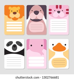 printable animals vector design