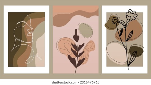 Imprimibles pinturas de arte. Afiches de Boho Art. Decoración de la pared de la galería. Decoración Moderna De Arte Pared De Mediados Del Siglo. Decoración del hogar Boho