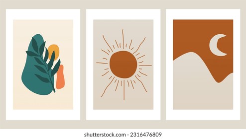 Printable Art Prints. Boho Art Posters. Gallery Wall Decor. Mid Century Modern Wall Art Decoration. Boho Home Decor
