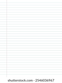 printable blank notebook writing paper with blue and red stripes