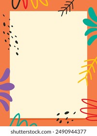 Printable Blank Page Template For Notes