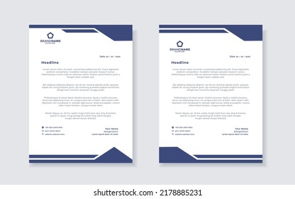 printable business letterhead templates you can customize