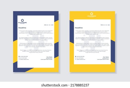 printable business letterhead templates you can customize