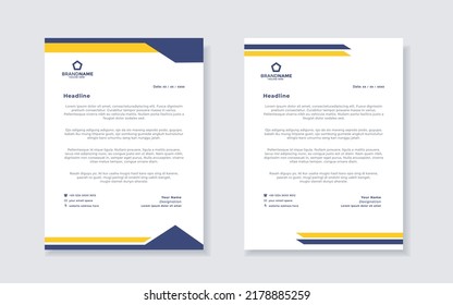 printable business letterhead templates you can customize
