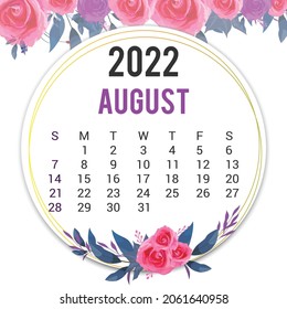 Diseño de plantillas de calendario 2022 imprimible