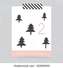 Printable Christmas Advent Calendar | Countdown to Christmas |  2