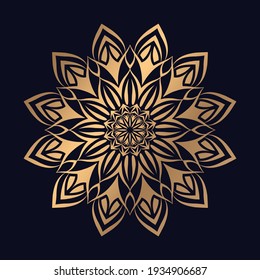 Printable Circular pattern mandala Decorative ornament in ethnic style template design elements