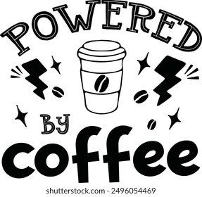 Printable Coffee Lover T-Shirt Designs