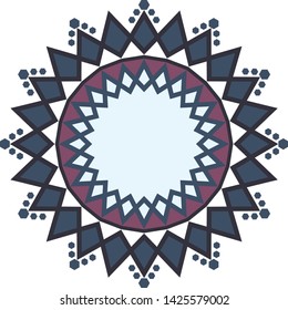 Printable colorful mini mandala for any kind of your design purposes, such as logo, coloring book, sticker, fabric, t shirt, pillow case, wall decoration, etc.