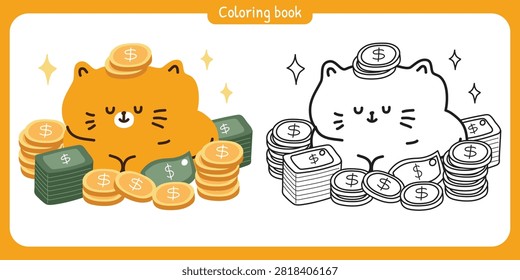 Printable coloring book page
