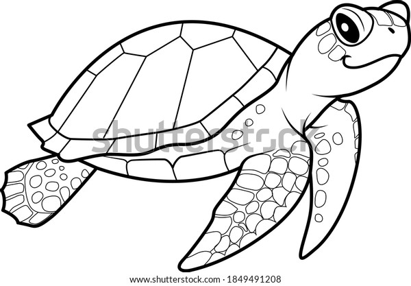 Printable Coloring Page Kids Stock Vector (Royalty Free) 1849491208 ...