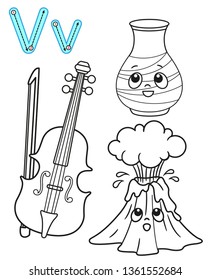 420 Violin coloring page Images, Stock Photos & Vectors | Shutterstock