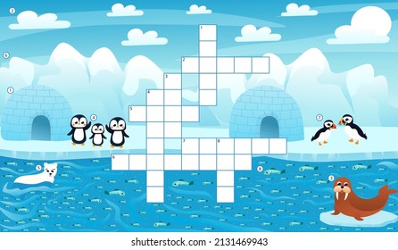 29 Arctic crossword puzzle Images Stock Photos Vectors Shutterstock