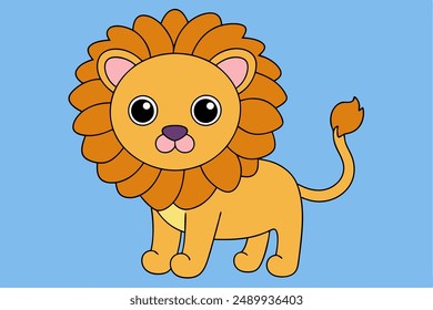 Printable Cute Lion Vector Illustrations Cartoon, Clipart andLine Art Designs. Printable cute lion vector illustrations in cartoon, clipart, and line art styles.