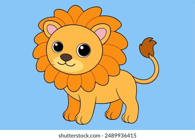 Printable Cute Lion Vector Illustrations Cartoon, Clipart andLine Art Designs. Printable cute lion vector illustrations in cartoon, clipart, and line art styles.