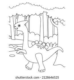 Printable Dinosaur Coloring pages for kids