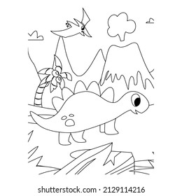 Printable Dinosaur Coloring Pages For Kids