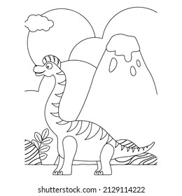 Printable Dinosaur Coloring Pages For Kids