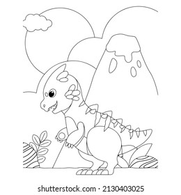 Printable Dinosaur Coloring Pages For Kids