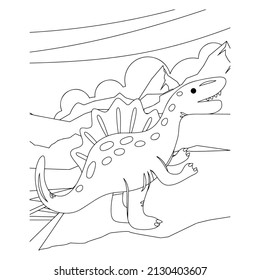 Printable Dinosaur Coloring Pages For Kids