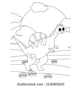 Printable Dinosaur Coloring Pages For Kids